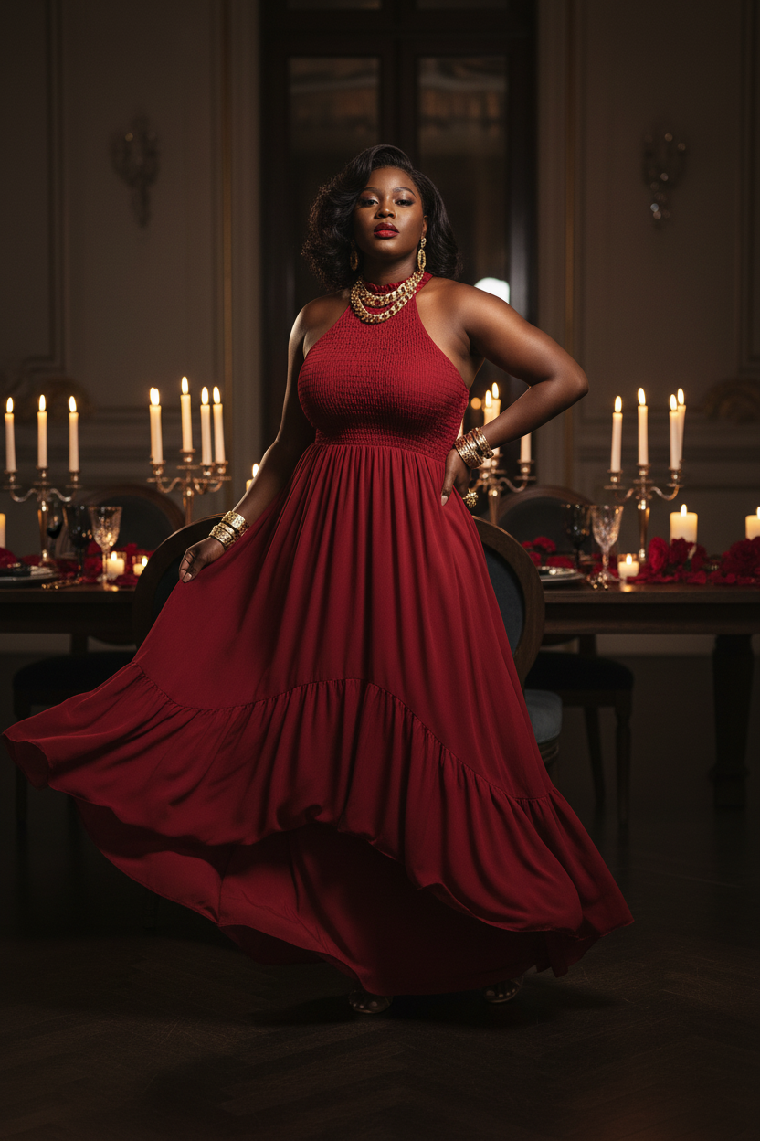 Deep Red - Candlelit