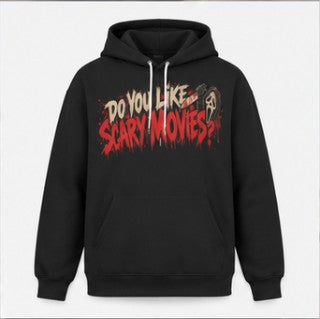 Do You Like Scary Movies Ghostface graphic tee by Hexa Noir