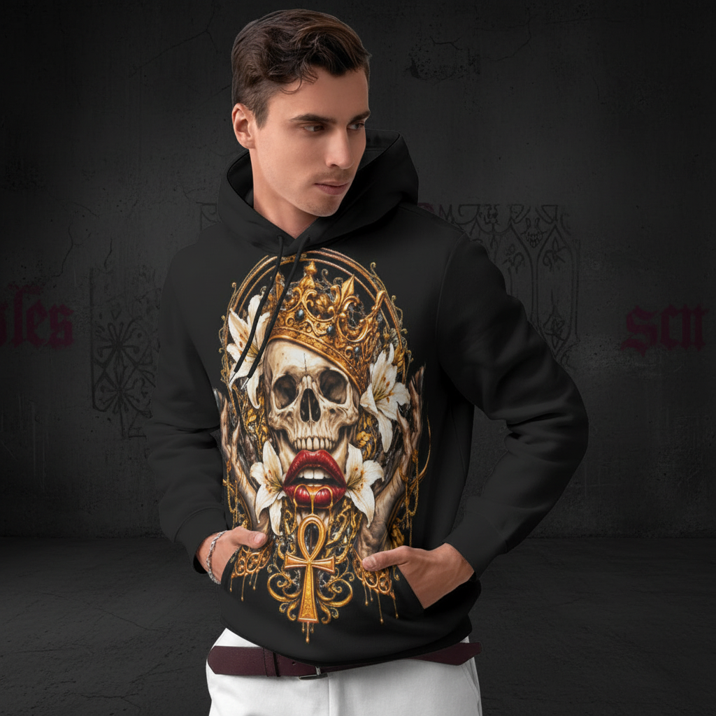 Hallowed Hoodie mockup