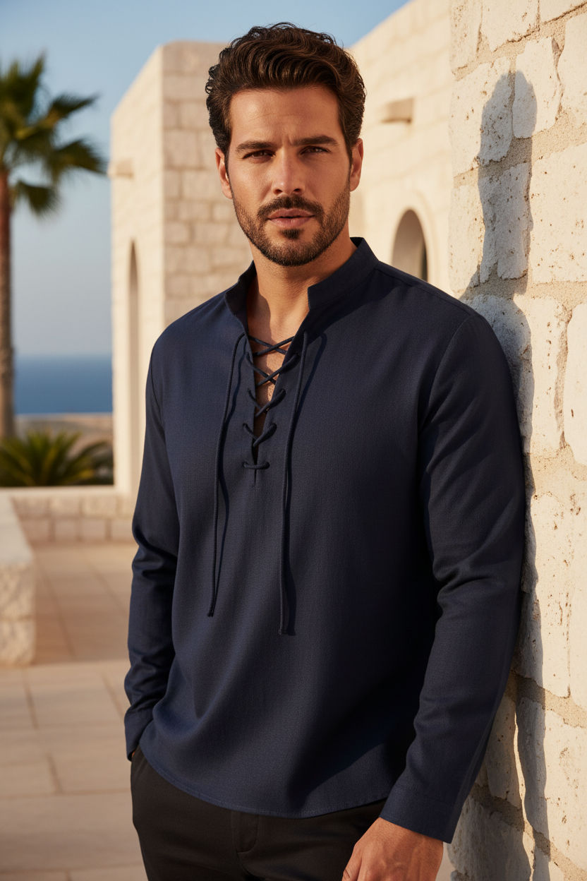 Mediterranean - Navy Blue