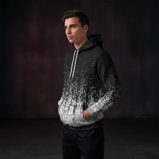 Raven Static Hoodie mockup