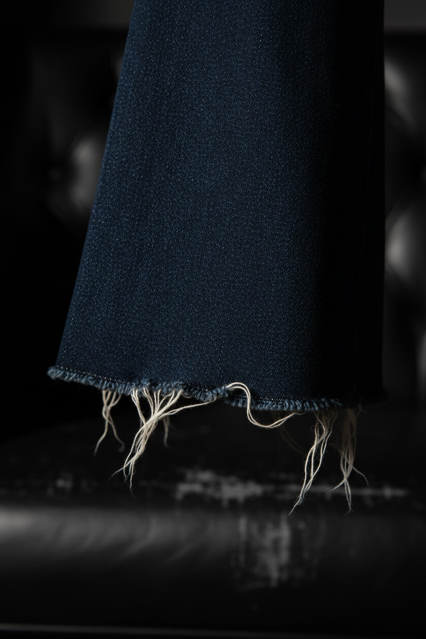 Raw Hem Detail