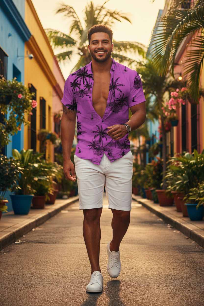 Vivid Violet - Tropical City