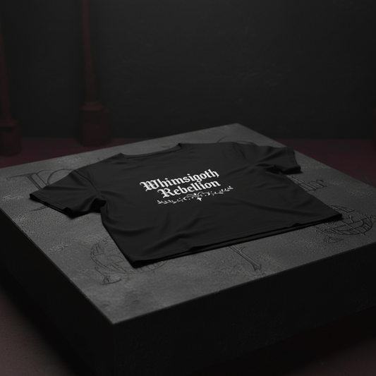 Whimsigoth Rebellion tee mockup